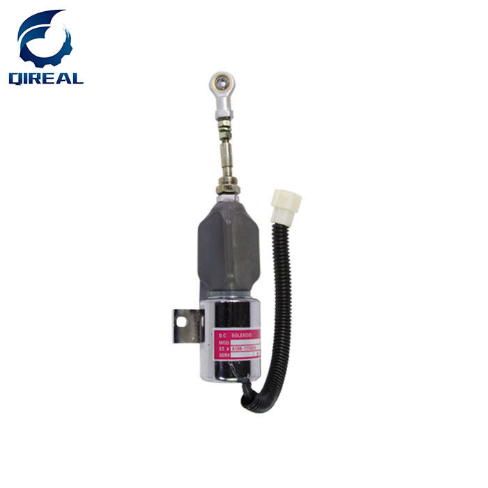 Excavator parts 24V for OEM 6108-1115030 shutoff solenoid