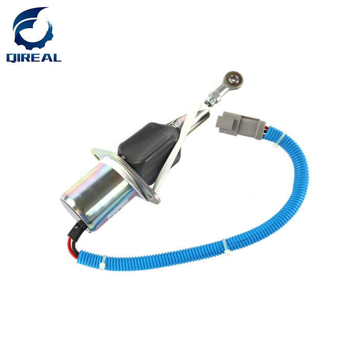 For PC300-7  PC350-7 PC360-7 Flameout Switch 24V Fuel Shutdown Solenoid 4063712 6734-81-9141