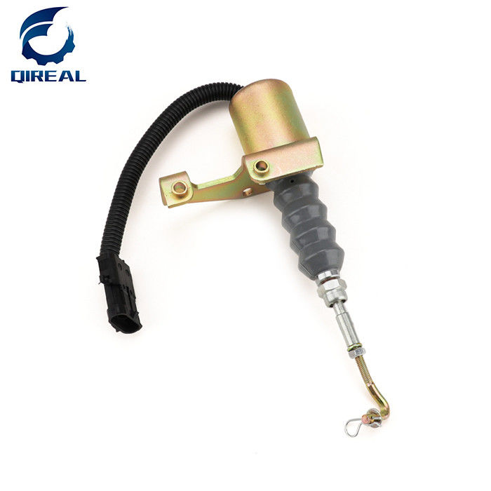 2370-12E3U1B5S1A Excavator Solenoid Valve 24V Engine Stop Solenoid 1502-24C7U1B2S1