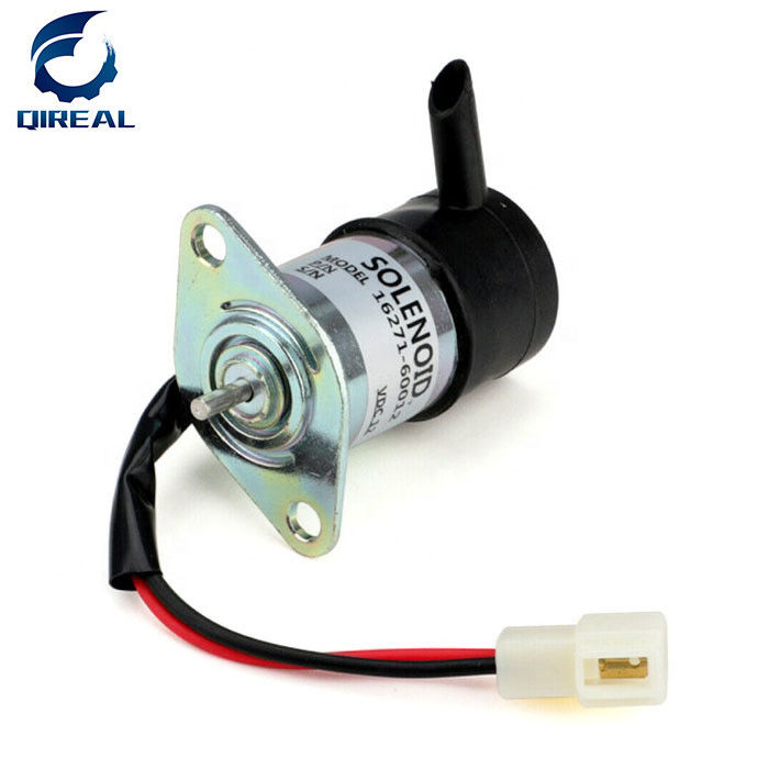 Excavator stop solenoid valve 16271-60012 cease fire switch