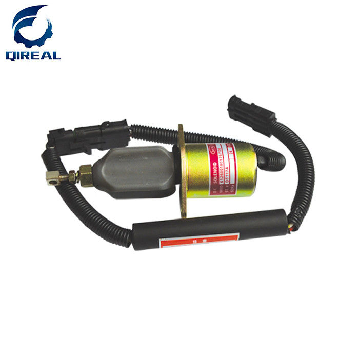 Excavator Spare Parts 612600180175A Diesel Engine Stop Solenoid 24V DT117A