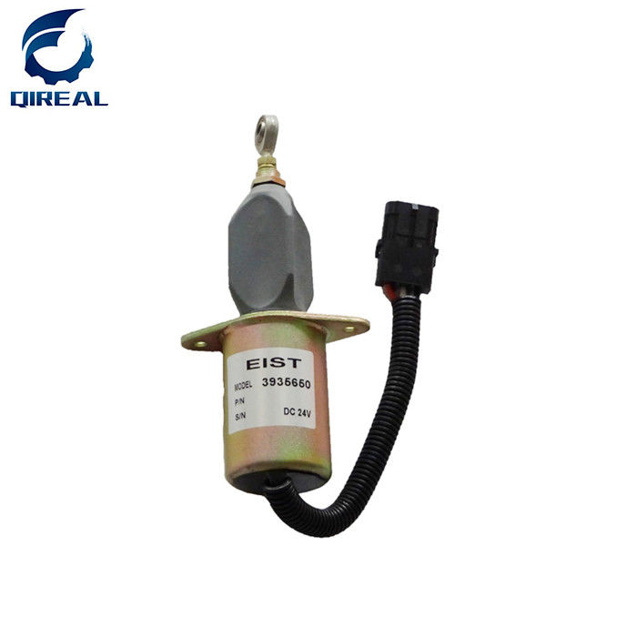 Excavator Engine Parts 6CT Stop Solenoid Shut Down 3935650