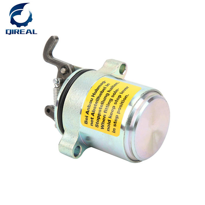 12 / 24V Stop Solenoid BF4M1011F Excavator Spare Parts 04272733