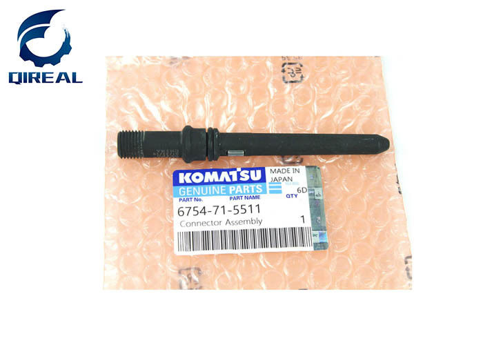 Excavator parts PC200-8 6D107 Fuel lnjector connector 6754-71-5510