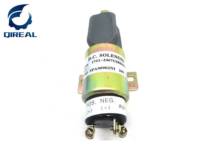 E200B E320 Excavator Engine Stop Solenoid 24V 1751-2467 Flameout Switch