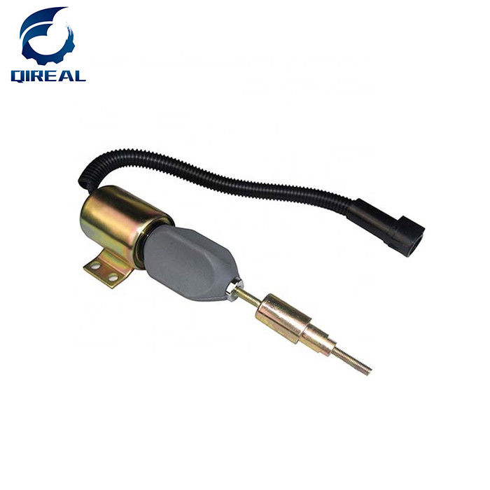 3354943 Excavator Electrical Parts Cummins Engine Fuel Shutoff Valve 12Volt