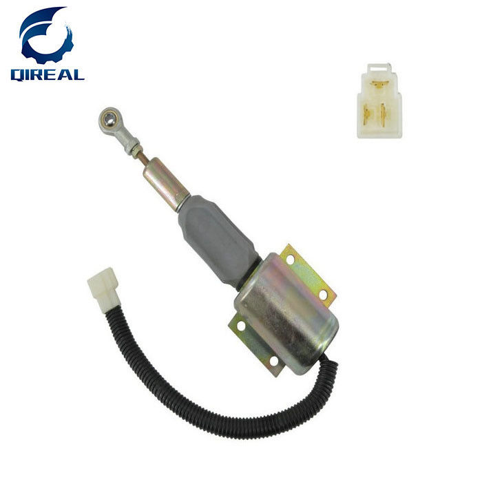 3926412 Excavator Electrical Parts 12V Shut Off Solenoid