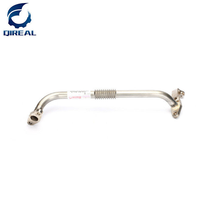 SK250-8 J05E Excavator Turbocharger Oil Return Pipe Oil Drain Tube Line