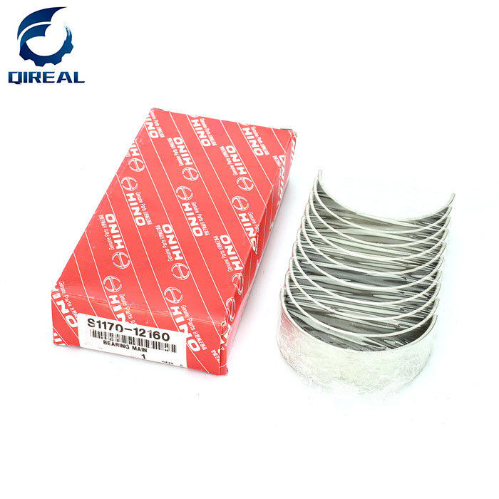 Excavator engine parts main bearing S1170-12160 for SK250-8