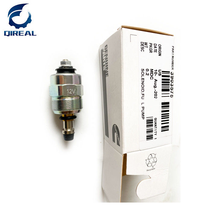 Genuine B3.3 diesel engine parts 3903575 12V solenoid