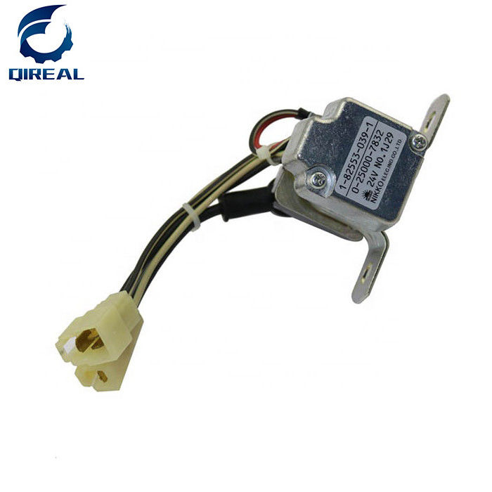 ZX470-3 6WG1 Excavator Electrical Parts  1-82553039-1 1-82553-039-1 1825530391 182553-0391 For Hitachi Starter Relay 24V