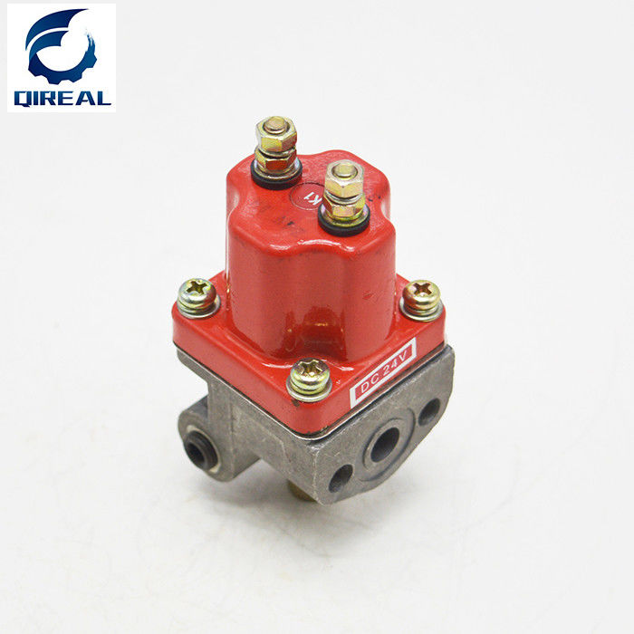 Stop Solenoid Valve Excavator Electric Fuel Shut Off Solenoid 3035334