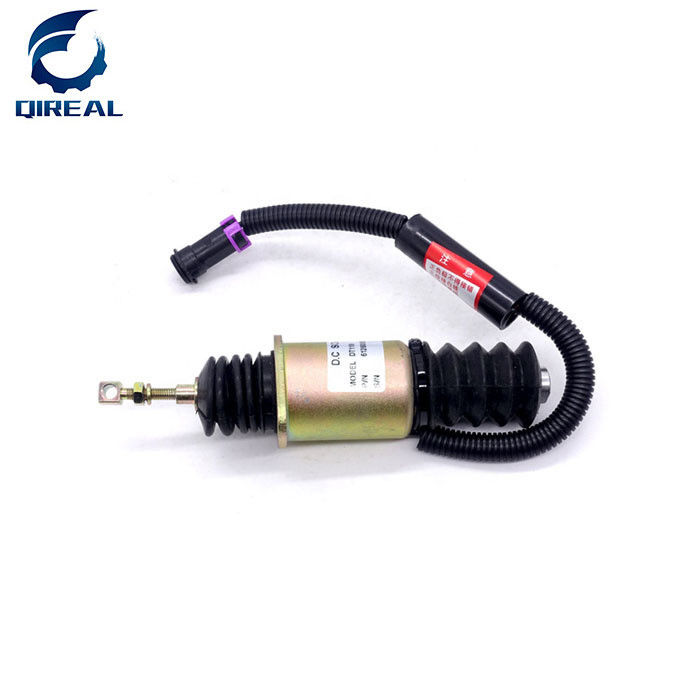 Excavator Parts DT118 24V Diesel Engine Stop Solenoid 612600080681