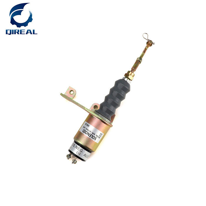 Excavator RSV1751 SA-3765-24 24V Fuel Shut Off Solenoid Valve