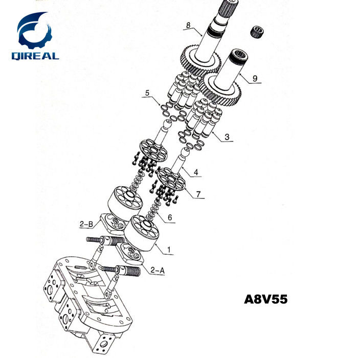 High quality PSVD2-26E/27E Hydraulic Pump Repair Parts Kit