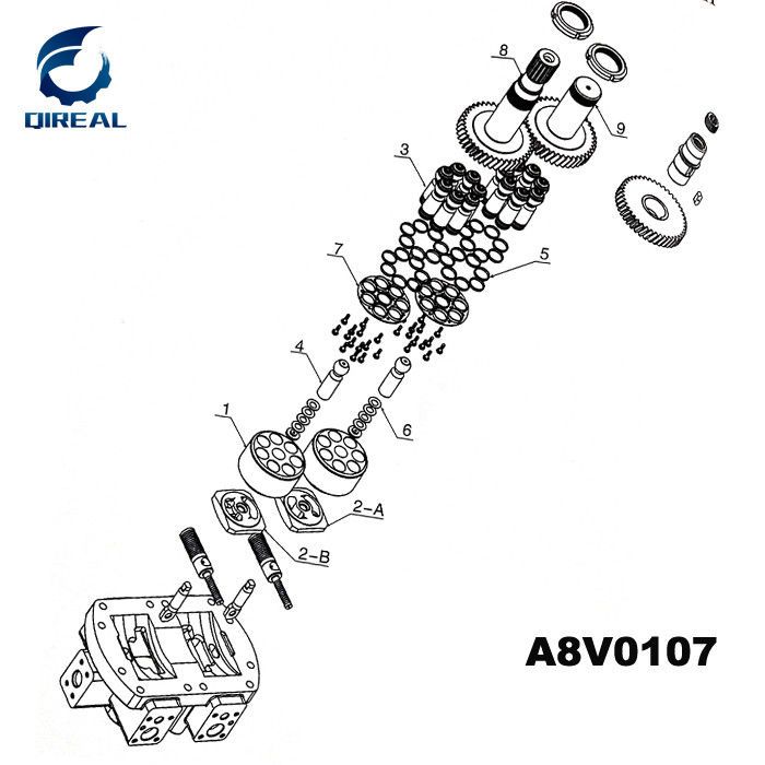 Hydraulic Pump Part A8V55 A8V80 A8V107 A8V160 Repair Kits