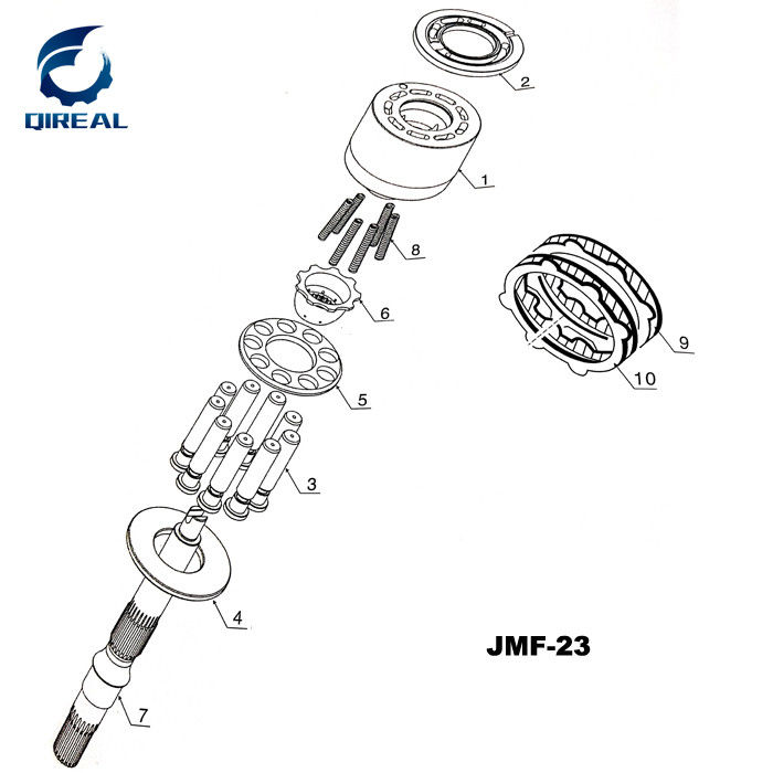 VRD63 Hydraulic Piston Pump Repair Parts Kit for E120B