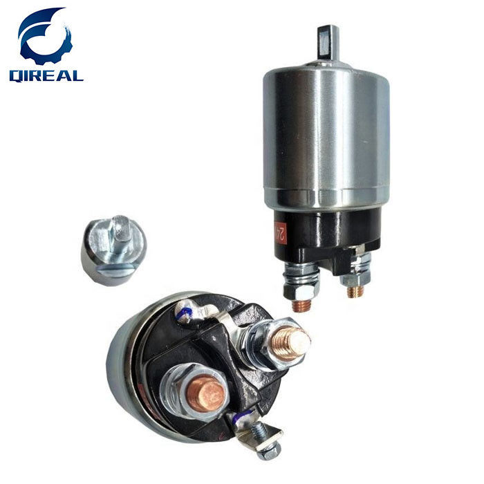 Excavator Solenoid Valve For Electric Parts Diesel Engine 4D31 YM And 4JB1 Magnetic Switch