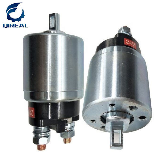 Excavator Solenoid Valve For Electric Parts Diesel Engine 4D31 YM And 4JB1 Magnetic Switch