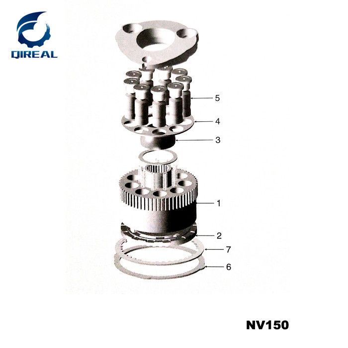 NDB60 Series Spare Parts Travel Motor Kits For E330B Excavator