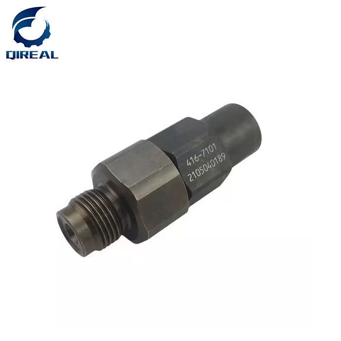 Excavator Parts E320D C4.4 C6.4 Common Rail Relief Valve 416-7101 4167101