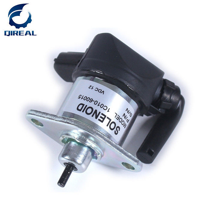 Excavator Engine parts Fuel Stop Solenoid JS200 Flameout solenoid 1C010-60015