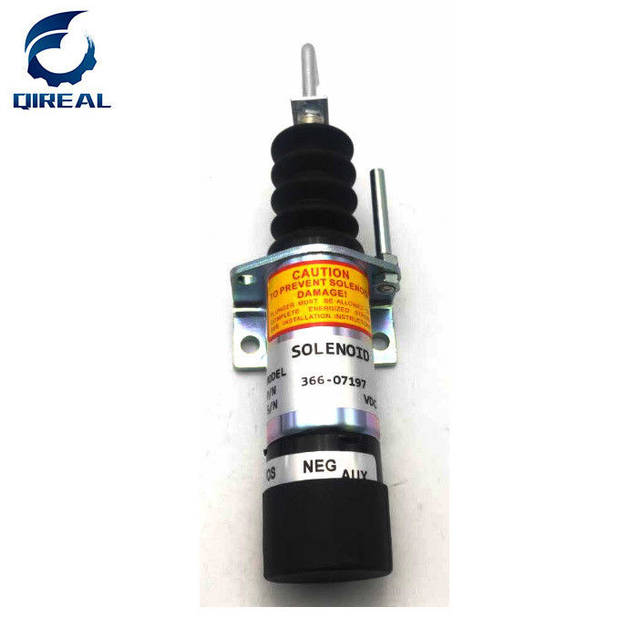 Engine parts 12V 24V Stop Solenoid Fuel Shut off Solenoid Valve 366-07197