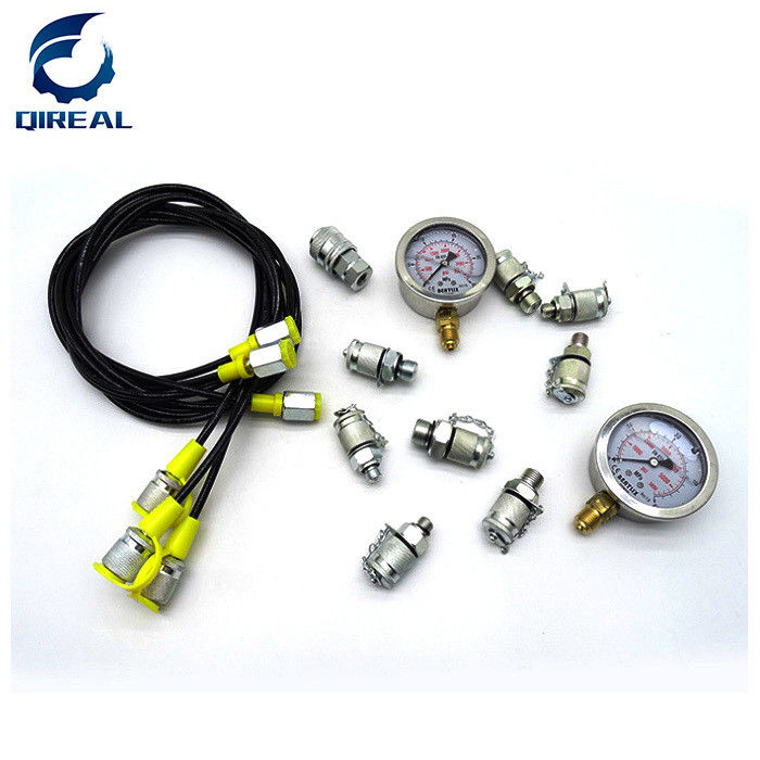 Excavator Loader Pressure Gauge Hydraulic Pump Test Gauge Hydraulic Gauge