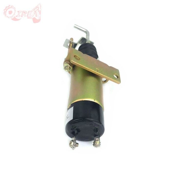 Excavator 12V 24V Fuel Shut Off Solenoid Valve 366-07197 Construction Machinery Parts