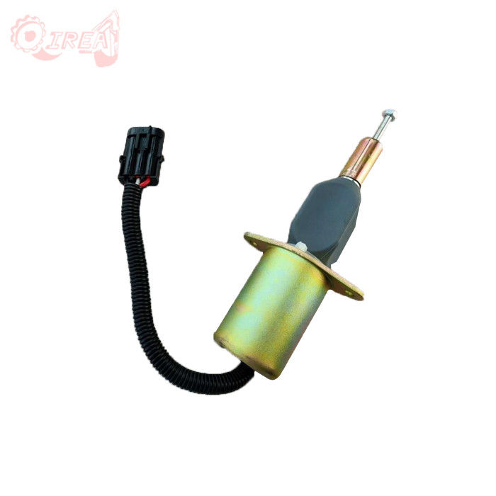 3932530 Excavator Electrical Parts Diesel Engine Shut Off  Stop Solenoid Valve 3935430 3939019