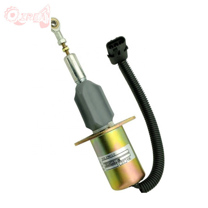 3932530 Excavator Electrical Parts Diesel Engine Shut Off  Stop Solenoid Valve 3935430 3939019
