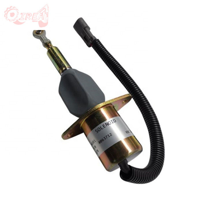4063712 Excavator Electrical Parts 24V Diecel Engine Shut Off Solenoid