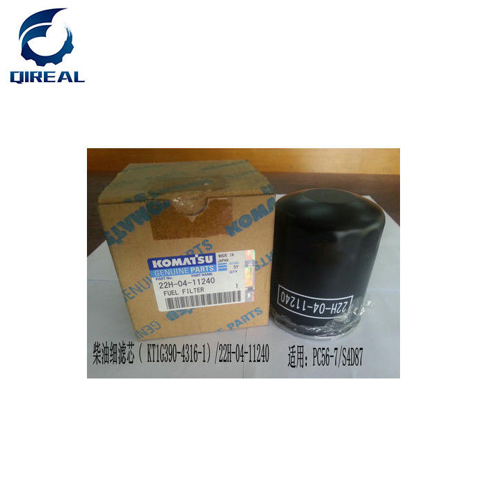 Excavator Parts Diesel Engine Fuel Filter PC56-7 22H-04-11240