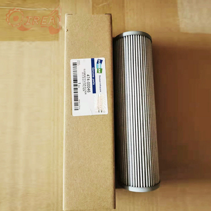 Excavator Parts Hydraulic Oil Filter 474-00046 for Doosan Daewoo Excavator