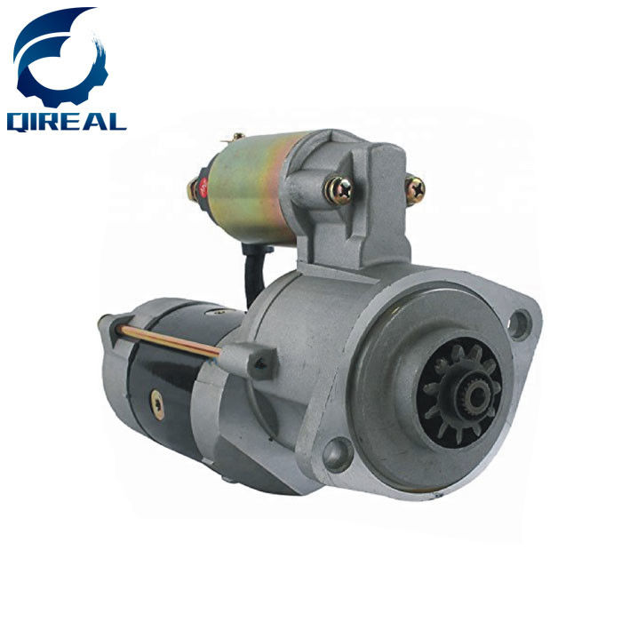 HD250 Excavator Engine S4E S4F Starter Motor 24V 2 Holes 11T 3.2KW 34466-10103 34466-15102 34466-20100 34466-20102