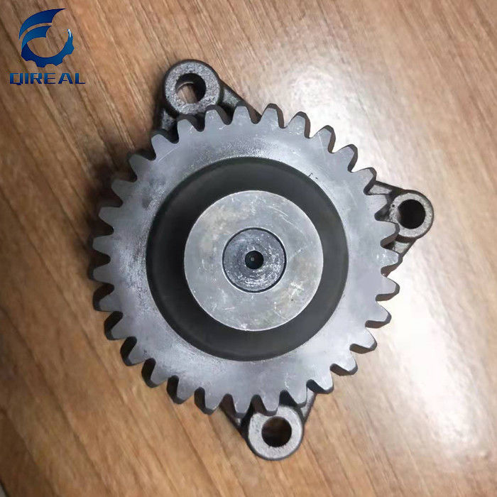 Steel YM129006-42002 3D84 Engine Oil Pump Excavator Repair Parts